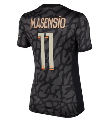 Paris Saint-Germain Marco Asensio #11 Tercera Equipación Mujer 2023-24 Manga Corta